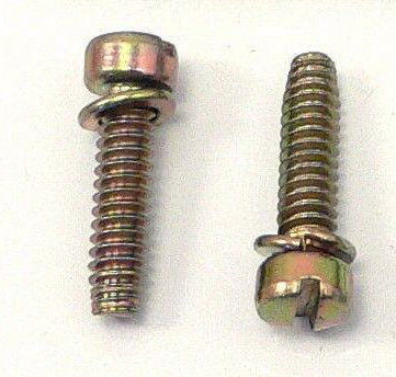 Float bracket attachment screw